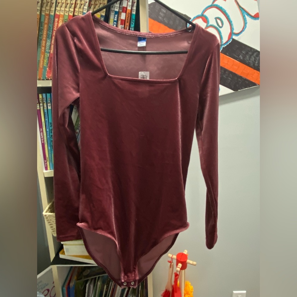 Velvet bodysuit